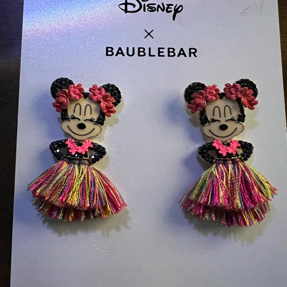 Disney x BaubleBar Minnie Mouse Earrings